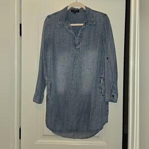 EUC WOMENS JEAN DRESS SIZE XS